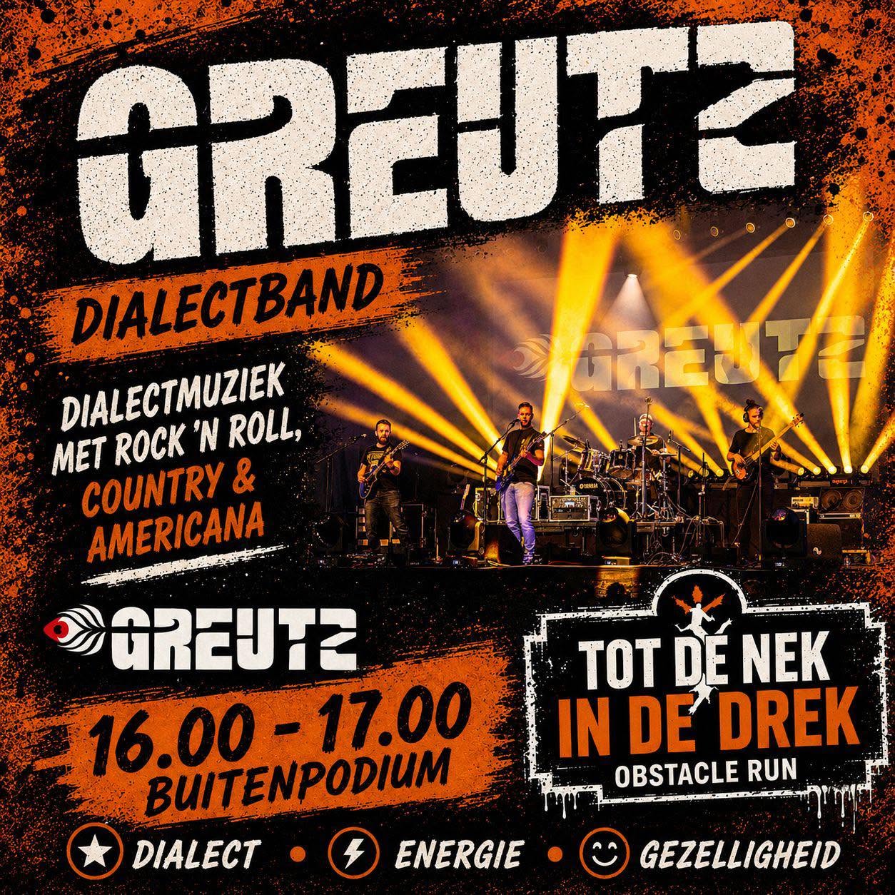 Tot de nek in de drek!
